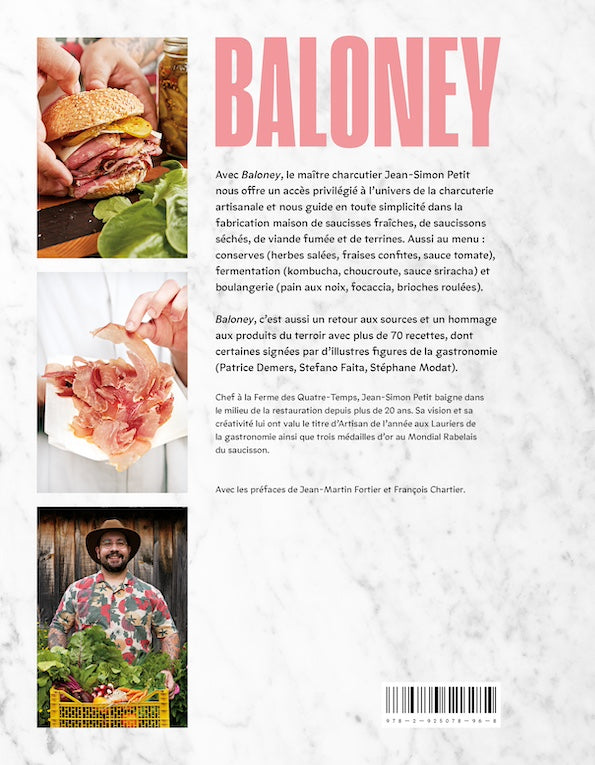Baloney. Cold meats, preserves and company
