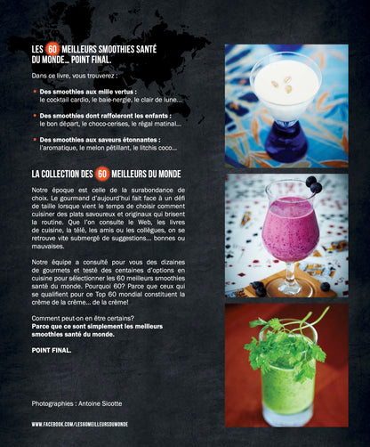 Les 60 meilleurs SMOOTHIES SANTÉ du monde [LIVRE NUMÉRIQUE]