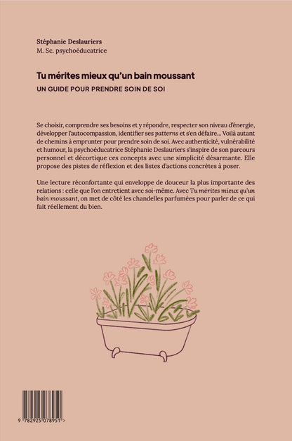 Tu mérites mieux qu'un bain moussant [LIVRE NUMÉRIQUE]